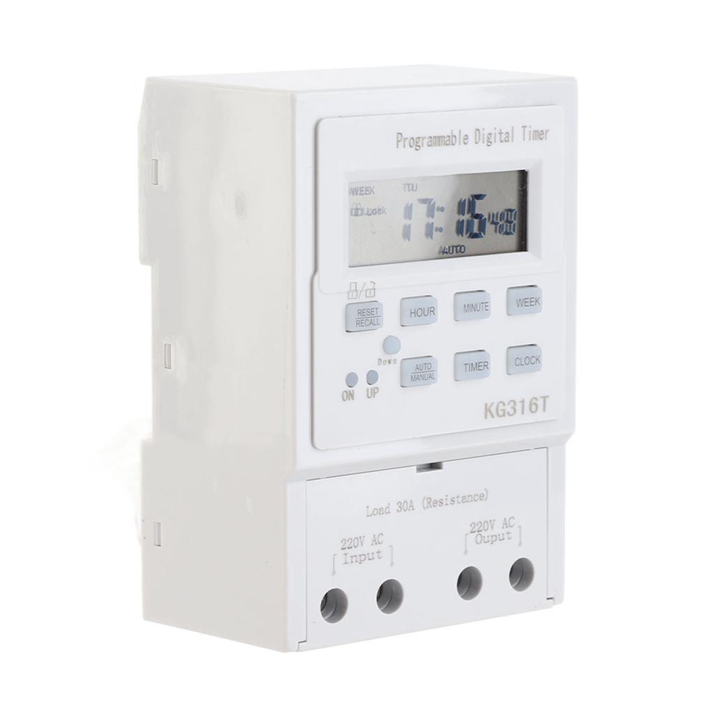 Digital Timer Timer Programmable Control Timing with High Accuracy Less Than 1 Second Time Error