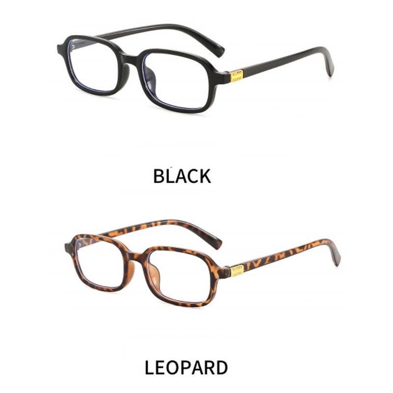 Xiaomi Women Retro Small Rectangle Anti Blue Light Glasses Non Prescription Metal Logo Decor Office Computer Eyewear