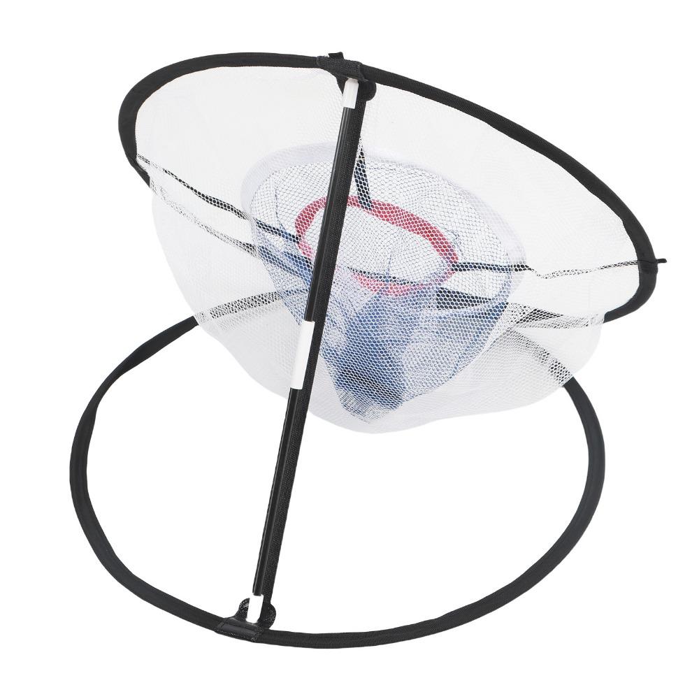 2pcs Foldable Golf Chipping Net Nylon Golf Net Compact Golf Practice Net  Swing Accuracy