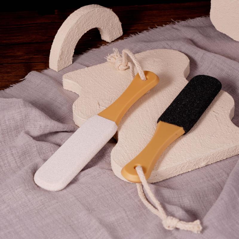

Sword Shaped Foot File Toe Gap Scrubber Remove Dead Skin Callus Foot Grinder For Heel Cracked Cuticle Exfoliating Pumice Stone