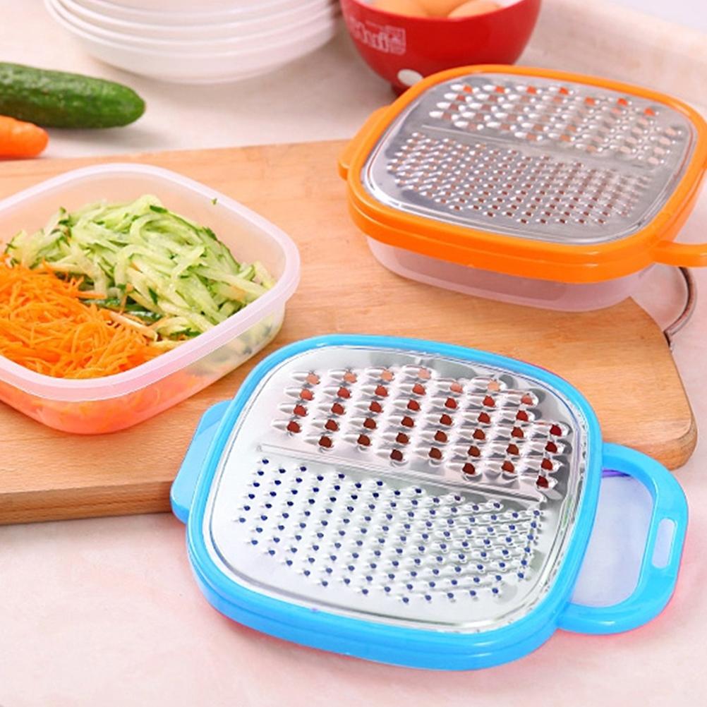 Premium Stainless Steel Vegetable Slicer Multifunctional Shredder Kitchen Tool Potato Grater Vegetable Fruit Peeler Food