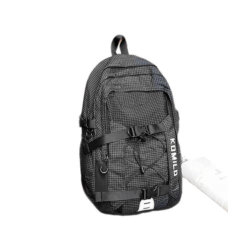 Schoolbag1011 new anti-splashing water hiking bag large capacity light outdoor sports backpack cool couple backpack