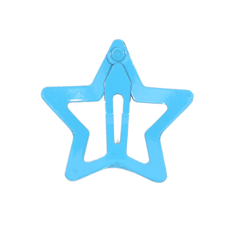Pinces à cheveux étoile Y2K Coiffure Accessoires pour cheveux Barrettes étoile mignonnes Femmes Simple pince métallique à pression