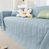 Summer Cool Ice Silk Sofa Cover 2025 New Cold Sofa Towel a Whole Cover Cover Anti-cat Scratch Blanket