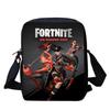 Cute Fortnite Cartoon Shoulder Crossbody Bag, Unisex Kids Aged 6-14 Portable Printed Small Bag for Daily School Travel Use