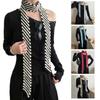 180cm Women's Knitted Scarf Soft Long Tie Scarf Casual Neck Warmer  Costume Accessories