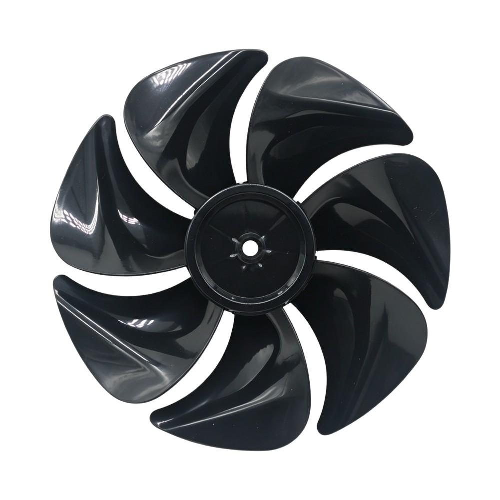 Plastic 7 Blade Air Circulator Fan Impeller Compatible with Floor Fan and Ceiling Fan Models Size 22CM and 25CM Center Hole 8mm