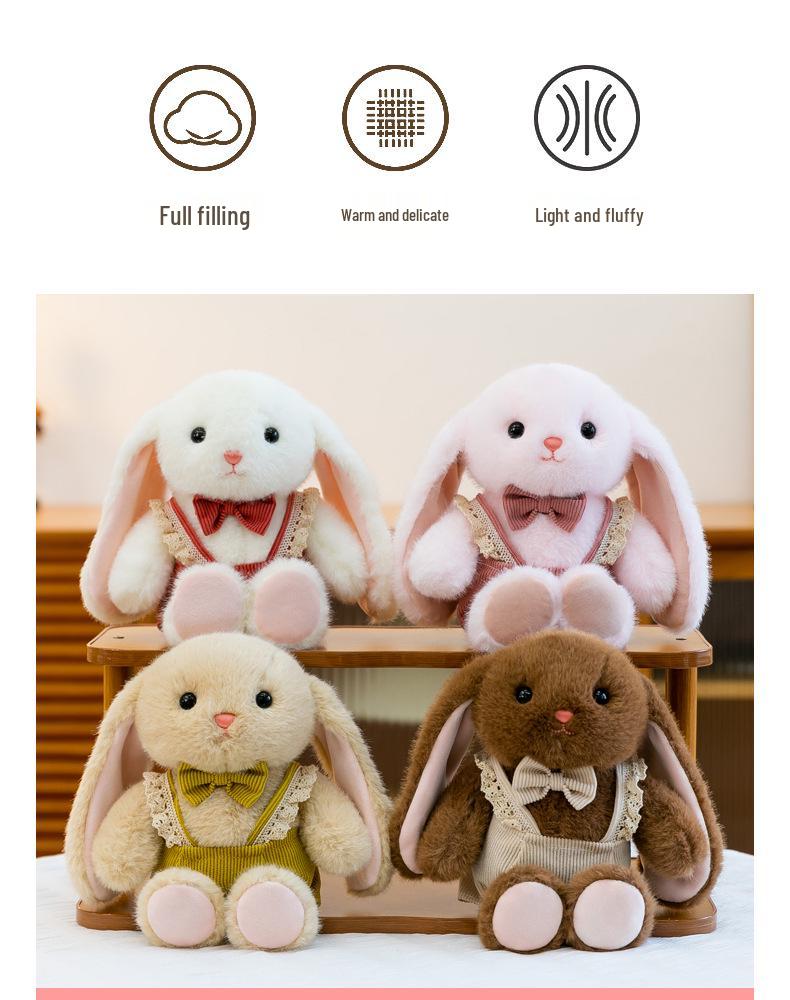 Adorable Snowball Rabbit Plush Toy | Comforting Companion Doll for Children