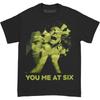 Men's You Me At Six Suckapunch Tee T-shirt Large Black