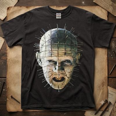 HEISS!!! Hellraiser Pinhead Schwarzes Herren T-Shirt Klassisches Horror-T-Shirt Kostenloser Versand