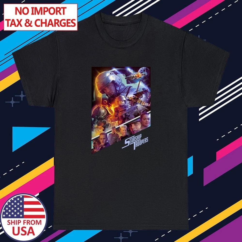 STARSHIP TROOPERS MOVIE Men s Black Size S-5XL L