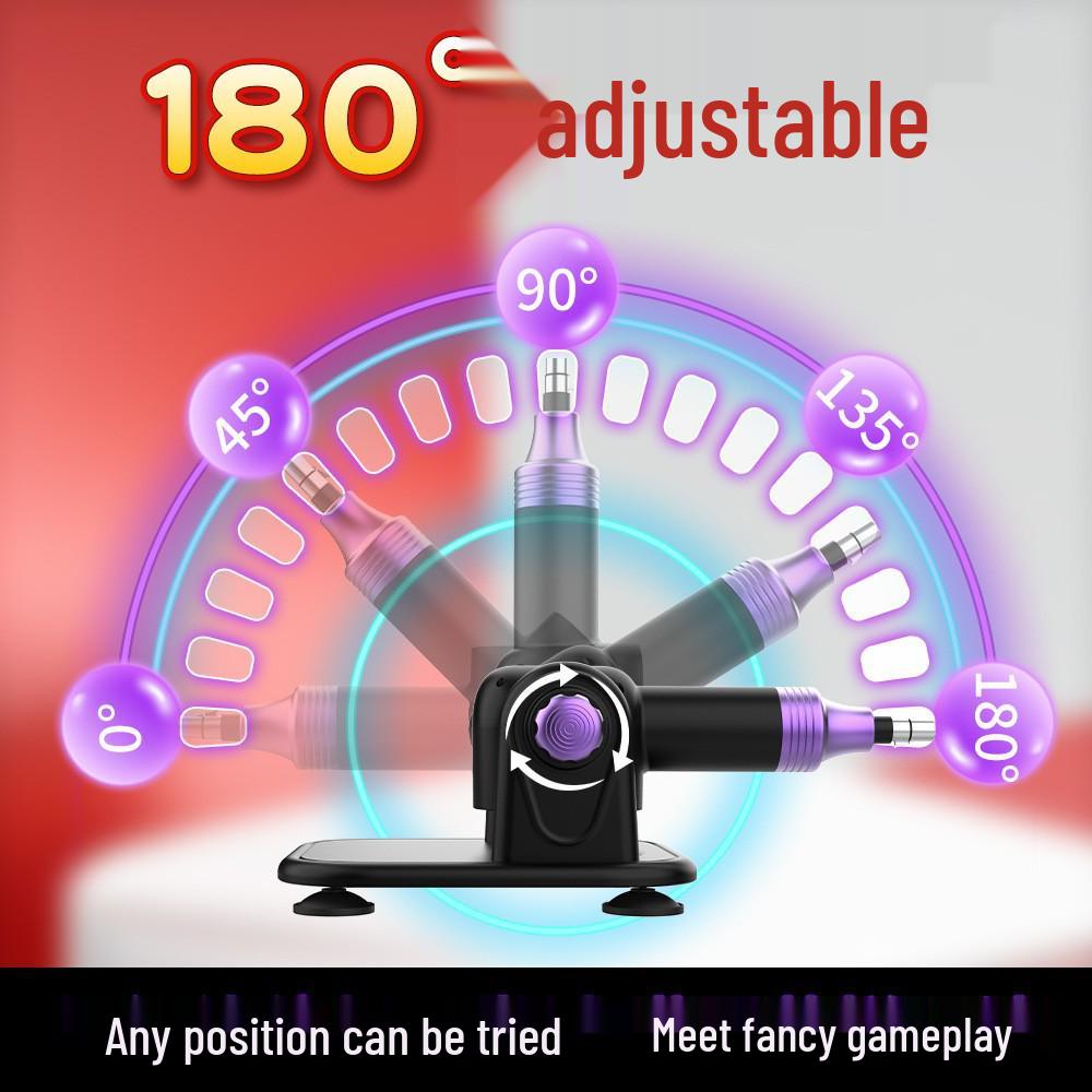 Automatic Male Telescopic Dildo Machine: Rear Entry Anal Masturbator for Couples