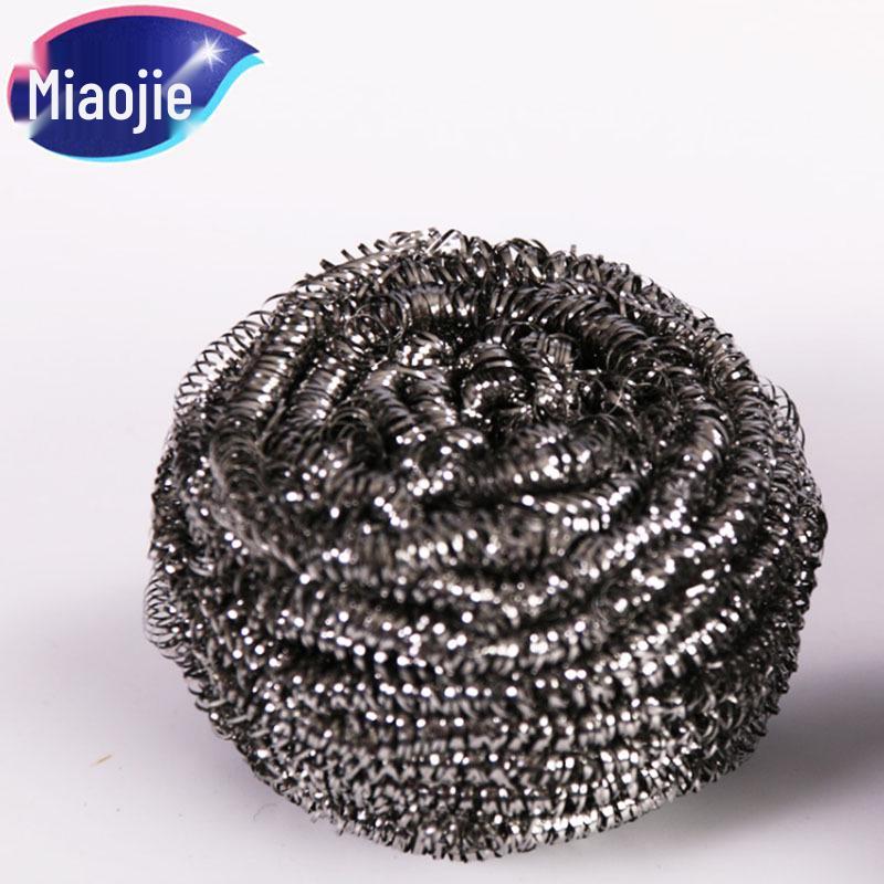10-Pack Large Stainless Steel Wire Scrubbers for Kitchen and Dish Cleaning