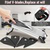 1pc, Kitchen Slicer, Stainless Steel Vegetable Slicer,Adjustable Thickness Food Mandoline Slicer for Potato Vegetable Onion,Multifunctional Vegetable
