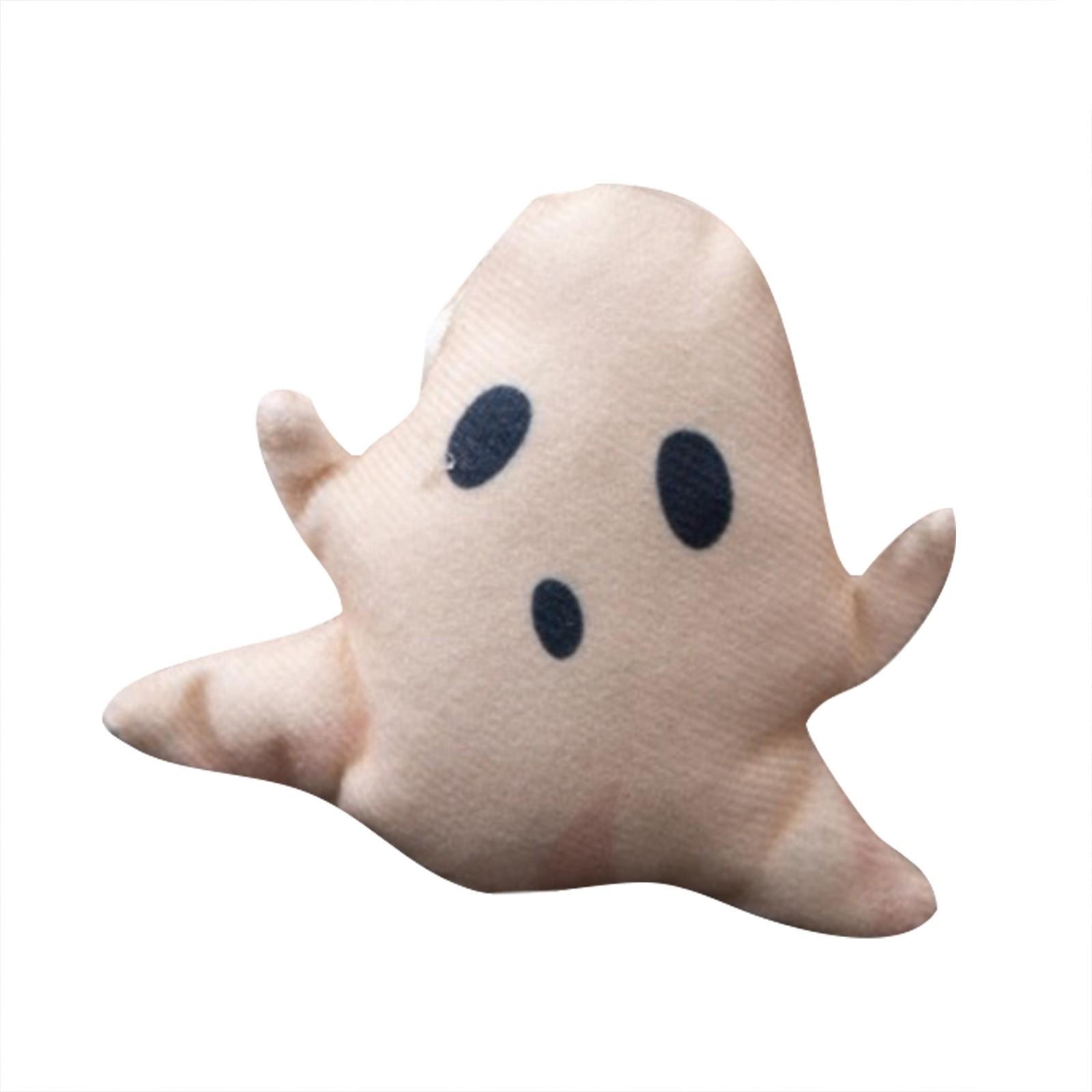 

Хэллоуинские кошачьи игрушки, плюшевые игрушки с кошачьей мятой, мягкие и кошачьи игрушки, идеально подходят для игр и упражнений в помещении One Size белый