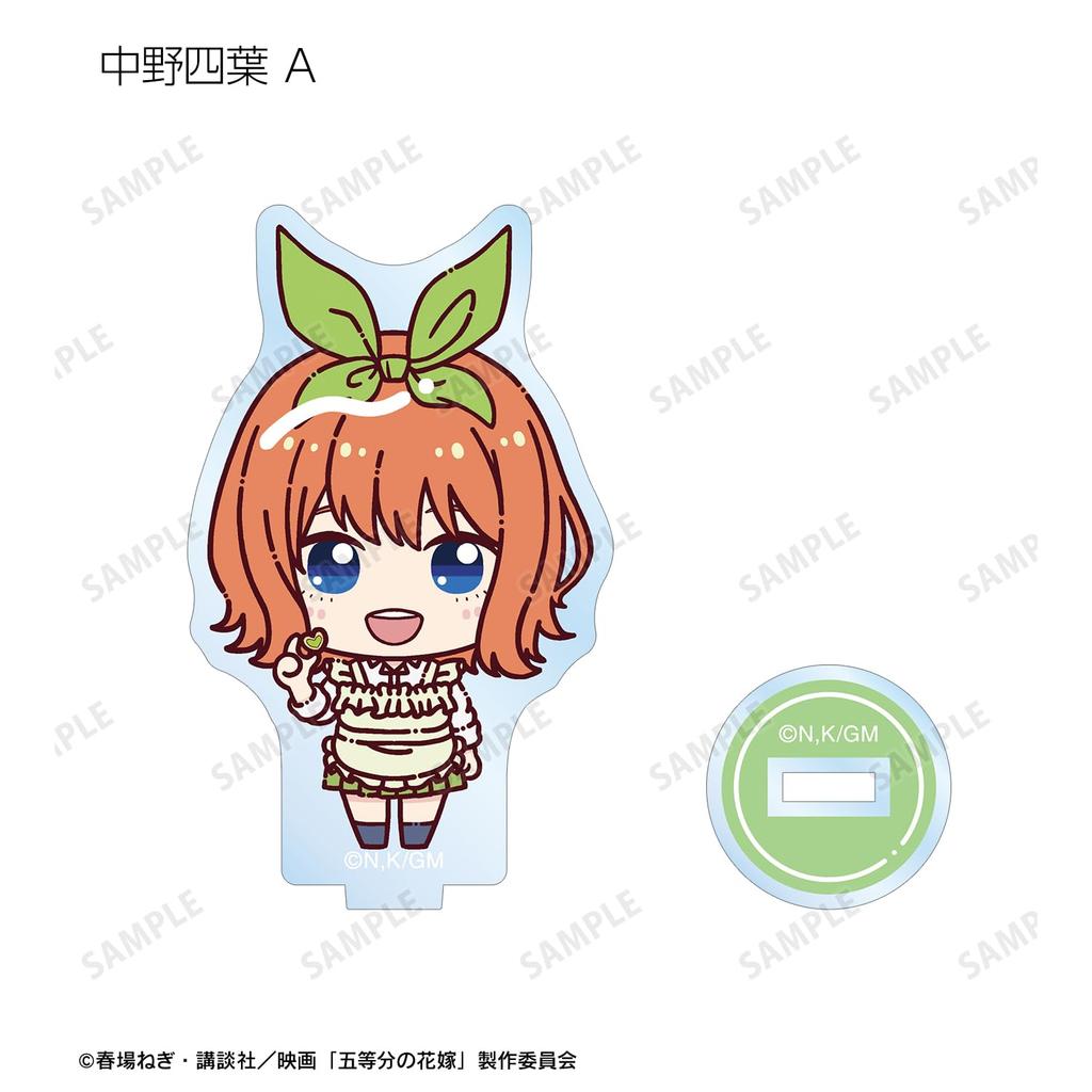 Armabianca Quintessential Movie Trading Acrylic Uniform Apron 72 X 65 X Box of 10 "The Quintuplets" Stands, Ver., Approx. 3mm,