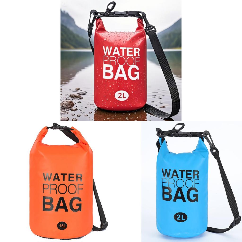 Outdoor Waterproof Bag With Pvc Material For Camping Hiking Rafting And Travel