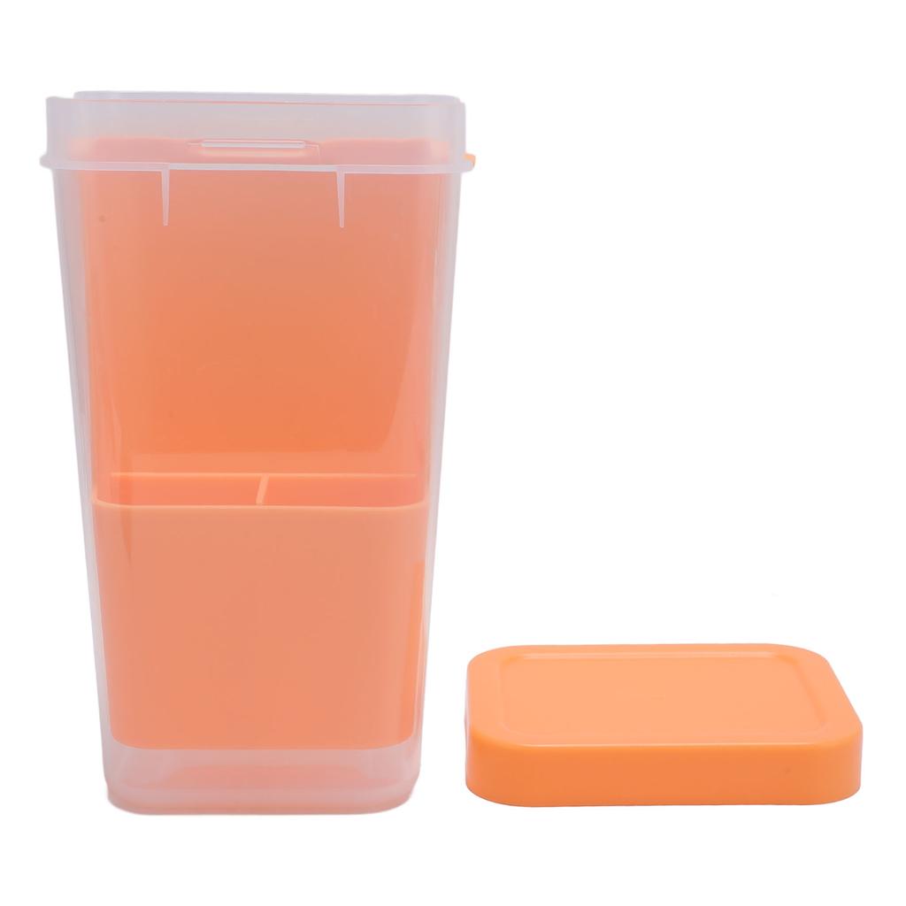 Cilantro Storage Container Plastic Transparent Reusable Easy To Clean Multipurpose Asparagus Container for Refrigerator Kitchen