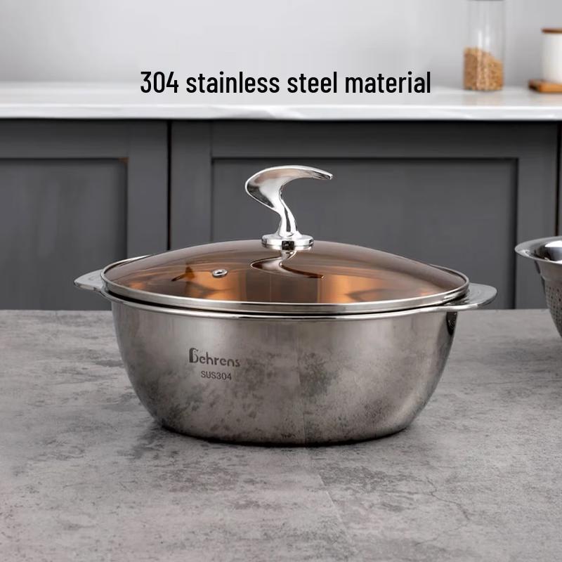 Berens 304 Stainless Steel Hot Pot Set