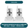 3000M 3 Volume Levels Door Chime Kit Long Range Wireless Doorbell Two-way Communication Home Office Wireless Intercom System