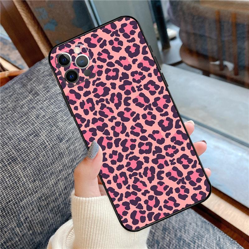 Leopard Print Phone Case For iPhone 17 Pro Max 17Pro 17 Air Silicone Cover Capa