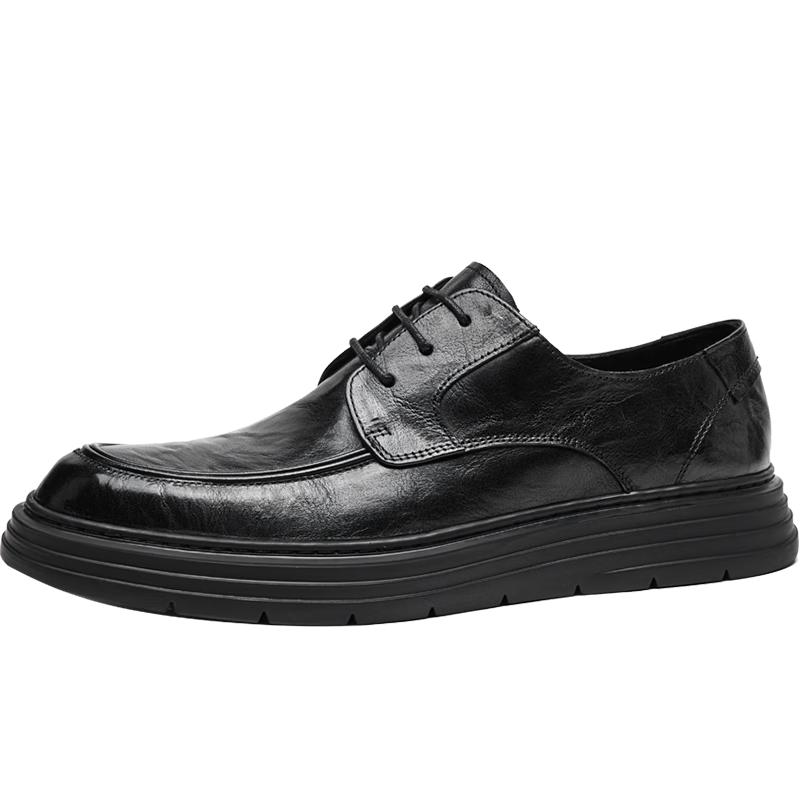 HAUT TON Men s Genuine Leather Derby Shoes 3214 EU 40