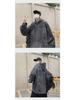 2023 Retro Washed Denim Hoodie Jacket - Unisex High Street Style