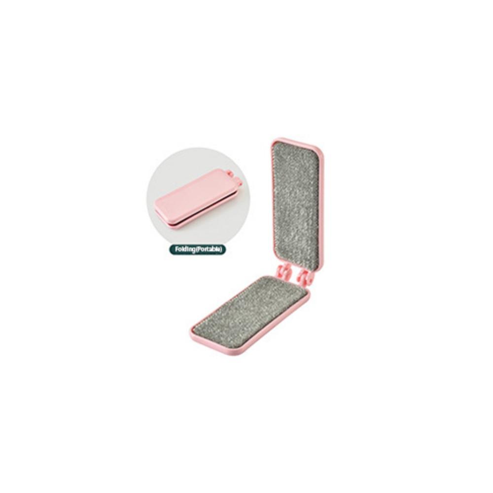 Portable Multifunctional Clothes Lint Remover Double-sided Folding Static Hair Removal Brush Household Lint Cleaning Accessories
