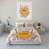 Music Festival Instrument Art Bedding Duvet Cover Set Duvet Cover Pillowcases  (1*Duvet Cover 2*Pillowcases, without duvet insert)