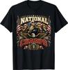 1776 Nationale Champions Lustiges Patriotisches Amerika Gründervater T-Shirt