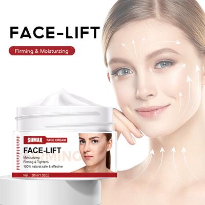 30ml Small White Jar Lifting Cream Mooth Delicate Radiant and Translucent Rapid Absorption of Skin Retinol Anti Aging Serum