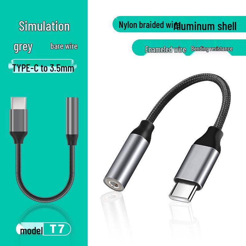 Type-C to 3.5mm Headphone Adapter for Huawei, Samsung, iPad Audio Devices