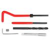 30 Pcs Thread Repair Kit M6x0.75 Stainless Steel Rethreading Tap Set for Female Thread Repairing