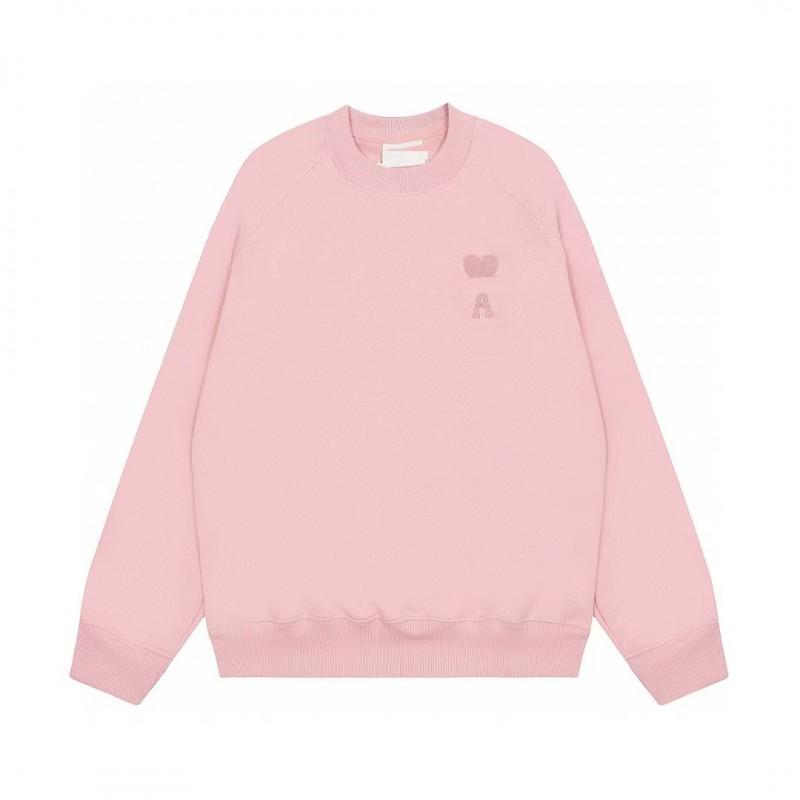 Cotton Couple Matching Set Oversized Hoodie With Heart Print Loose Fit Jogger Pants Men Women
