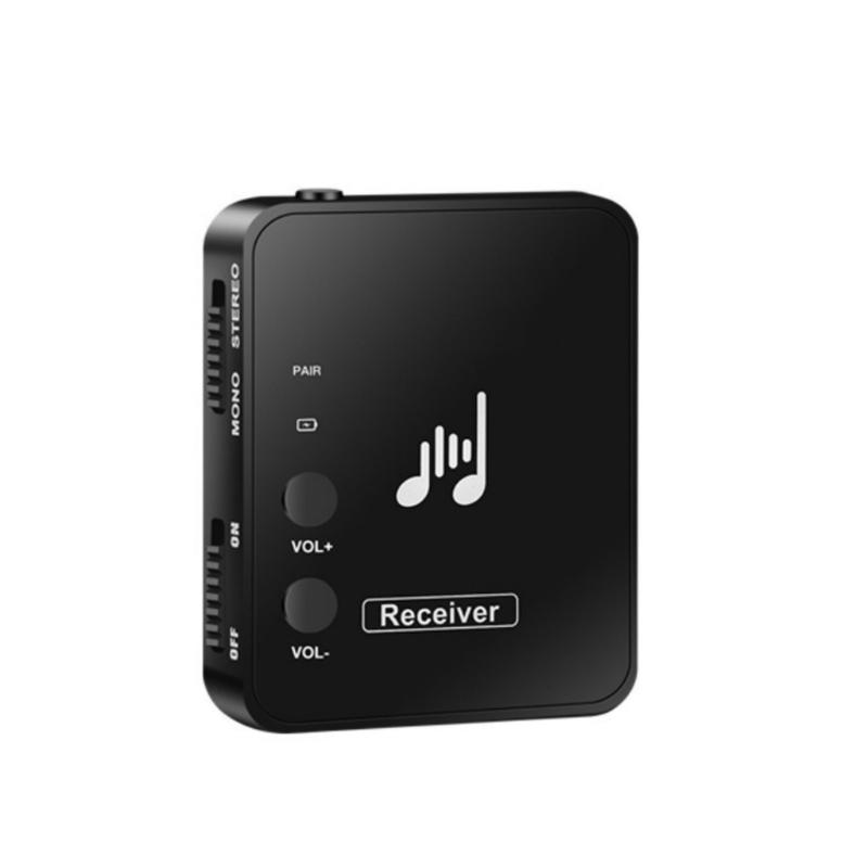 

Wireless Auditory Monitoring Lossless Earphone Monitoring Transmitter Receiver with Rechargeable Battery For Extended Use