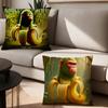 Lustiger Chimpanzini Bananini wow wow wow Kissenbezug Büro Kissen Geeignet für Sofa Auto Schlafzimmer Dekorative Kissenhülle