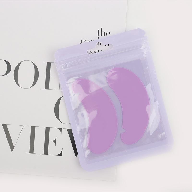 U-Shaped Eyelash Perming Silicone Pads & Extension Tool Kit with Isolation Eye Patches