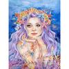 DIY 5D Diamond Painting Comic for Girl Diamond Mosaic Cross Stitch Kits Home Decoration Full Round Diamond Embroidery