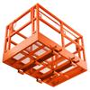 VEVOR Plataforma de Trabajo de Malla para Manipulador Telescópico, 1817 x 1220 mm, Cesta de Seguridad para Personas, Capacidad de 907.18 kg, Accesorio para Manipulador Telescópico Carretilla Elevadora, Jaula de Seguridad