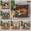 William Morris Art Fox Pillow Case Home Decor Throw For Sofa Bed Car Room Decor Gift Idea