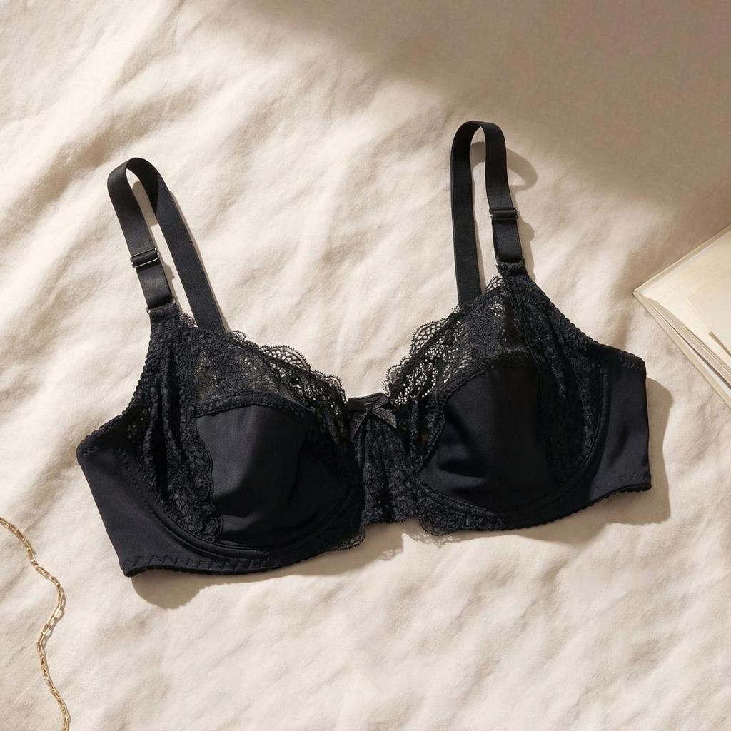 Thin Cup Bras for Women With Wired Sexy Lace Lingerie Plus Size Underwear 38D-48 D Cup