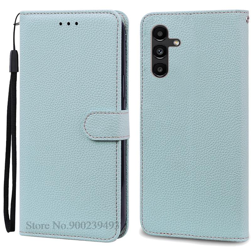 Pouzdro A04S Pro Samsung Galaxy A04s Pouzdro A047F Kožené Peněženkové Vyklápěcí Pouzdro Pro Samsung Galaxy A04S Pouzdro na Telefon Kryt Peněženky Fundas