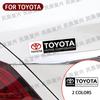 New Aluminum Car Body Side Stickers Fender Trunk Decor Badge Decal For Toyota TRD Camry RAV4 Land Corolla Levin Yaris Aygo Hilux