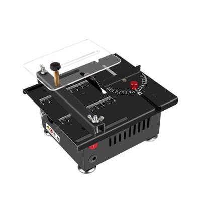 100W Household Small Desktop Saw DIY Woodworking Acrylic Precision Model Electric Saw Multifunctional Cutting Machine