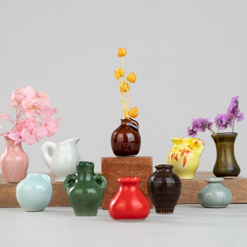 Refrigerator Magnets Creative Vase Fridge Magnets Decorative Magnets for Office Kitchen Classroom Locker Whiteboard