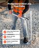 VEVOR T-Pfahlzieher, Maximale Klemmbreite 90 mm, Robuster Stahlbackengriff, Pulverbeschichtete Oberfläche, Leicht zu verstauen