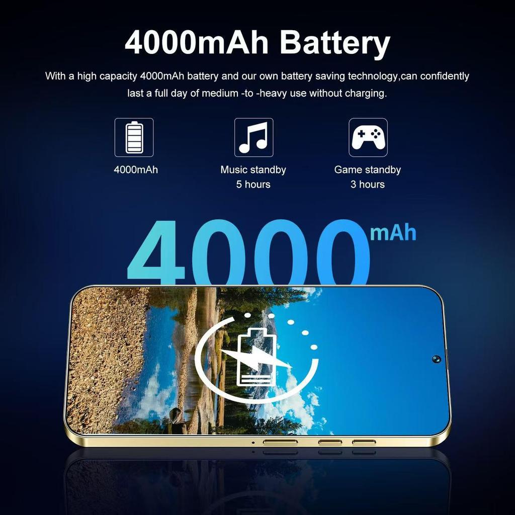 S26 Ultra Android Smart Phone de Tela Grande 16+1T