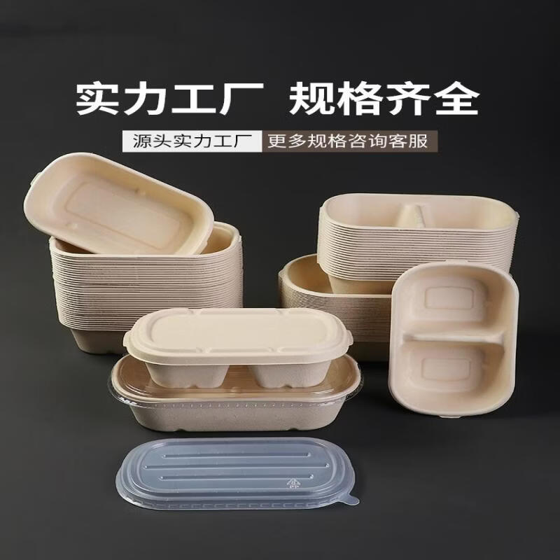 Handun 850ml Degradable Disposable Lunch Box