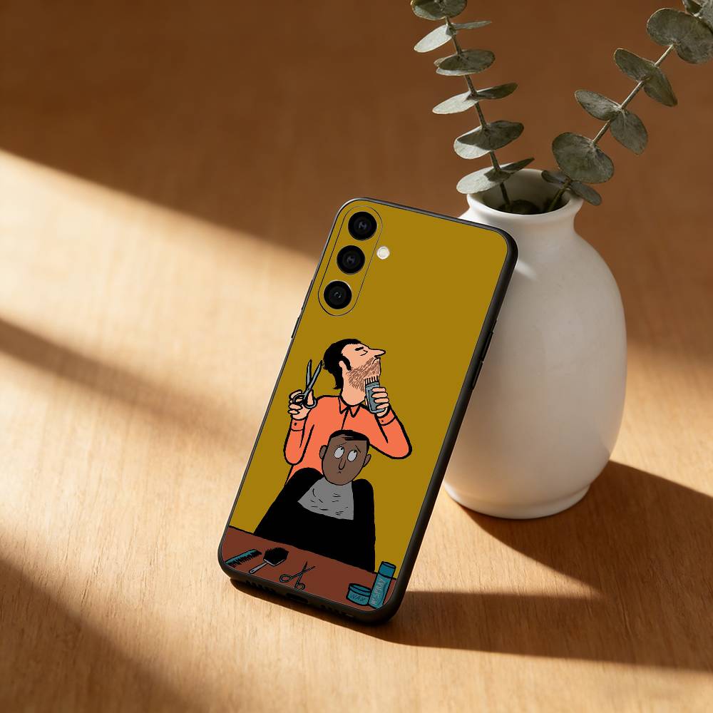 J-Jean Art J-Jullien Phone Case For Samsung Galaxy A20,21s,22,31,32,52,53,72,73,80,91 Soft Black Shell