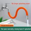 Stainless Steel Universal Faucet Extender - Splash-Proof Bathroom Sink Attachment